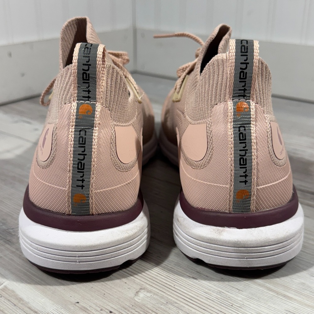 Carhartt Haslett SD Womens Work Shoes 7.5 M Comfort Nano Toe Light Pink Sneaker - Picture 6 of 10